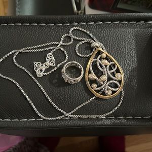 Brighton Yalta 1 necklace ring, bangle